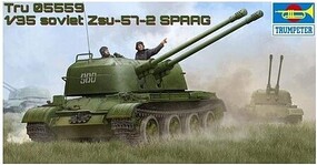 Trumpeter Russian ZSU-57-2 SPAAG Self-Propelled Gun