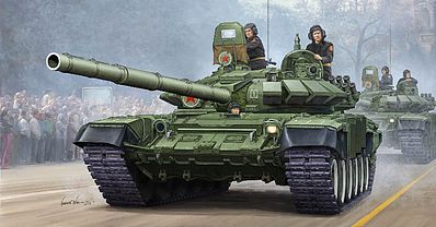 Trumpeter Russian T-72B Model 1989 Main Battle Tank Plastic Model Military Vehicle 1/35 Scale #5564