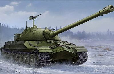 Trumpeter Soviet IS-7 Heavy Tank Plastic Model Military Vehicle Kit 1/35 Scale #5586
