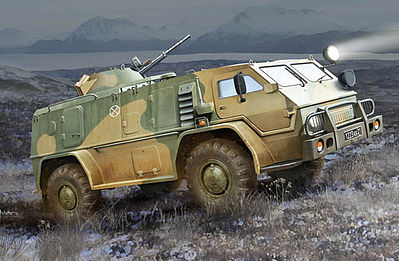 Trumpeter Russian GAZ39371 Military Vehicle Plastic Model Military Vehicle 1/35 Scale #5594