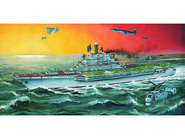 Trumpeter USSR Minsk Aircraft Carrier (D) Plastic Model Military Ship 1/700 Scale #5703