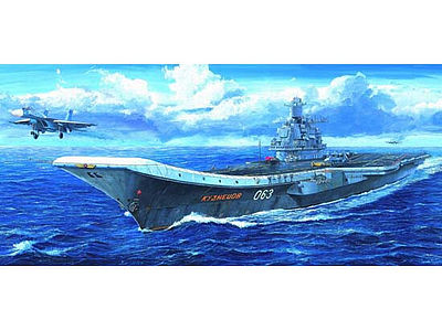 Trumpeter Admiral Kuznetsov Russian Aircraft Carrier Plastic Model Military Ship 1/700 Scale #5713