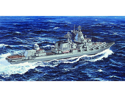 Trumpeter Vilna Ukraine Navy Slava Class Cruiser (D) Plastic Model Military Ship 1/700 Scale #5723