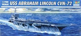 Trumpeter USS Abraham Lincoln CVN72 Aircraft Carrier Plastic Model Military Ship 1/700 Scale #5732