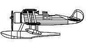 Trumpeter IMAM Ro.43 Italian Recon Seaplane Set Plastic Model Airplane Kit 1/350 Scale #6208