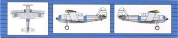 Trumpeter SBU SCOUT BOMBER Plastic Model Aircraft Kit 1/350 Scale #6247