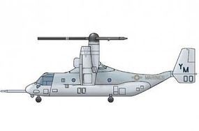 Trumpeter MV-22 Osprey V/STOL Plastic Model Helicopter Kit 1/350 Scale #6258