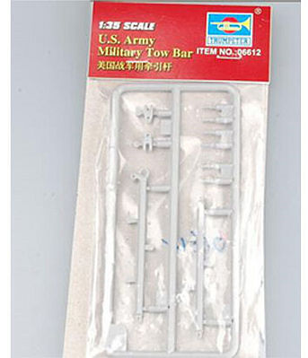 Trumpeter US Army Military Tow Bars with Clevises Plastic Model Vehicle Accessory 1/35 Scale #6612