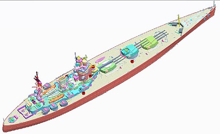 Trumpeter HMS Rodney British Battleship Plastic Model Military Ship Kit 1/700 Scale #6718