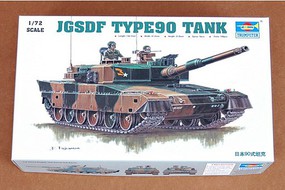 Trumpeter Japanese Type 90 Tank Plastic Model Military Vehicle Kit 1/72 Scale #7219