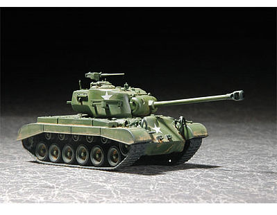 Trumpeter US M26 (T26E3) Pershing Heavy Tank Plastic Model Military Vehicle 1/72 Scale #7264