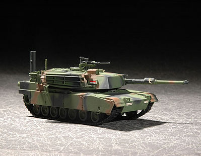 Trumpeter US M1A1 Abrams MBT Plastic Model Military Vehicle 1/72 Scale #7276