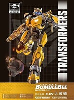 Trumpeter Transformer Cybertron from Bumblebee Movie Snap Together Plastic Figure Kit #8117