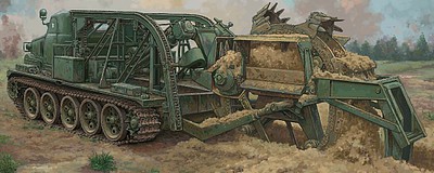 Trumpeter BTM-3 High Speed Trench Digging Vehicle Plastic Model Military Vehicle Kit 1/35 Scale #9502