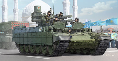 Trumpeter Russian Kazakhstan BMPT Armored Vehicle Plastic Model Military Vehicle Kit 1/35 Scale #9506