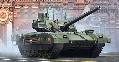 Trumpeter Russian T14 Armata Main Battle Tank Plastic Model Military Vehicle Kit 1/35 Scale #9528