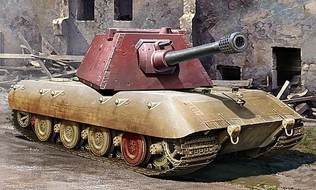 Trumpeter German E100 Heavy Tank (Krupp Turret) Plastic Model Military Vehicle Kit 1/35 Scale #9543