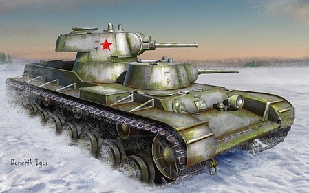 Trumpeter Soviet SMK Heavy Tank Plastic Model Tank Kit 1/35 Scale #9584