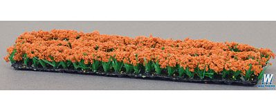 Tomy Orange Plants & Flowers Model Railroad Grass Earth #265566