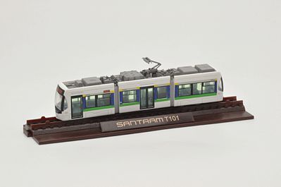 Tomy Santram LRT Streetcar (Unpowered Kit) Toyama, Japan N Scale Model Railroad #272663
