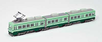 Tomy Type 2000 Electric - Unpowered Chikuho Electric Railway 2004 (2-Tone Green) - N-Scale