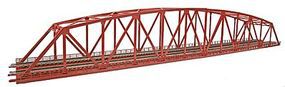 Tomy Curved Chord Through Truss Bridge w/2 Piers (Fine Double Track) N Scale Model Railroad #3221