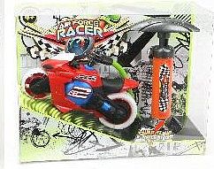 Toysmith Pump Air Force Racer- Motorcycle w/Air Pump (Plastic)