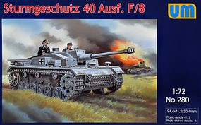 Unimodels 1/72 Uni Model Sturmgeschutz 40 Ausf F/8