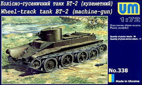 BT2 Russian MG Wheel Track Tank Early Version