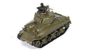 Unimax U.S. M4A1 Sherman Plastic Model Military Vehicle Kit 1/72 Scale #873004a
