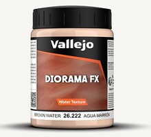 Vallejo Brown Water Diorama FX (200ml Bottle)