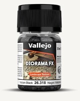 Vallejo Vulcan Black 2-5mm Landscape Diorama FX