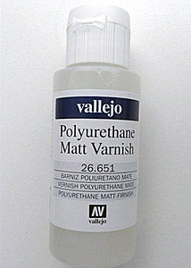 Vallejo MATTE VARNISH POLYURETHANE Hobby and Model Paint Supply #26651