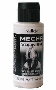 Vallejo 60ml Bottle Matt Varnish Mecha Color Hobby and Model Acrylic Paint #26702