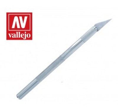 Vallejo Classic Aluminum Handle #1 Knife (#11 blade ) Hobby and Model Hand Cutting Tool #6006