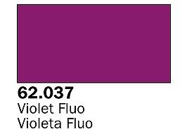 Vallejo Fluorescent Violet Premium (60ml Bottle) Hobby and Model Acrylic Paint #62037