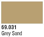 Vallejo Grey Sand 17ml Bottle Hobby and Model Acrylic Paint #69031