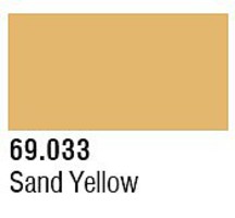 Vallejo 17ml Bottle Sand Yellow Mecha Color Hobby and Model Acrylic Paint #69033