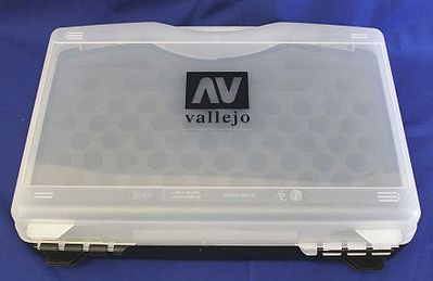 Vallejo Empty Plastic Storage Case Hobby and Model Paint Supply #70098