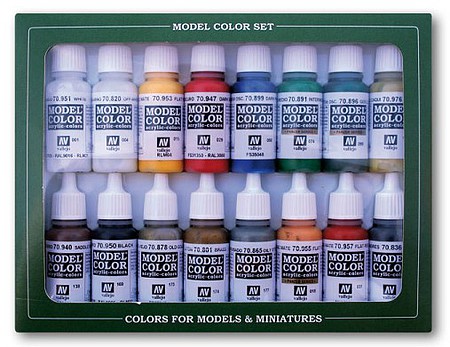 Vallejo Napoleonic French & British 1789-1815 Model Color Hobby and Model Paint Set #70149