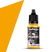 Vallejo Sun Yellow Primer (18ml bottle) Hobby and Plastic Model Acrylic Paint #70629