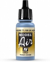 Vallejo Model Air UK AZURE 17ml