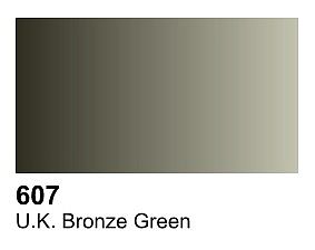Vallejo UK Bronze Green Primer 60ml Bottle Hobby and Model Acrylic Paint #73607