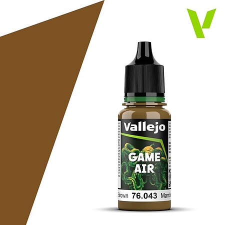 Vallejo Game Air Beasty Brown (18ml bottle) Hobby and Plastic Model Acrylic Paint #76043