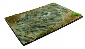 Vallejo 31X21 Wooden Airfield Surface (unpainted) Plastic Model Military Diorama 1/35 Scale #sc102
