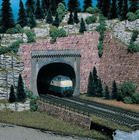 Vollmer Tunnel Portal Double Kit HO Scale Model Railroad Miscellaneous Scenery #42502