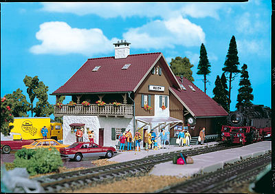 Vollmer Station Reith Kit HO Scale Model Railroad Building #43530