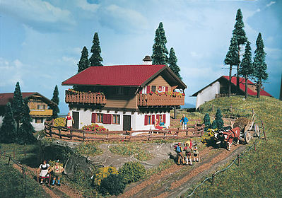 Vollmer Alpine Chalet Kit HO Scale Model Railroad Building #43703