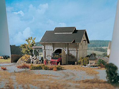 Vollmer Barn Kit HO Scale Model Railroad Building #43727