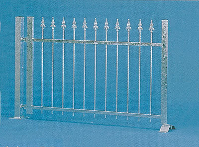 Vollmer Iron Fence (Silver) HO Scale Model Railroad Building Accessory #45008